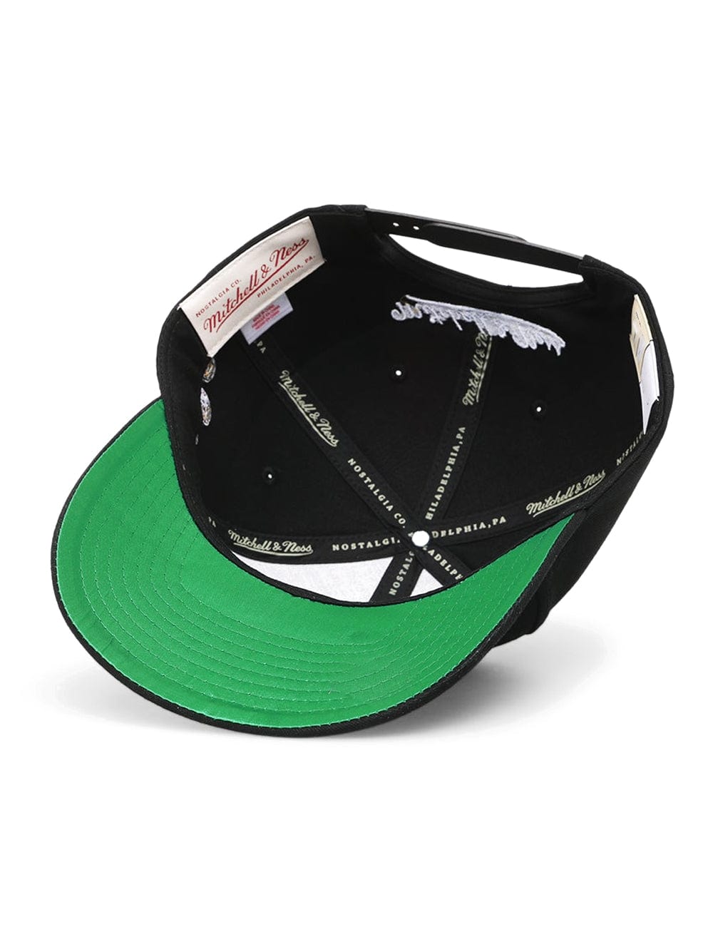 Mitchell And Ness Caps Pittsburgh Penguins Mitchell & Ness NHL Team 2.0 Pro Crown Snapback Hat - Black