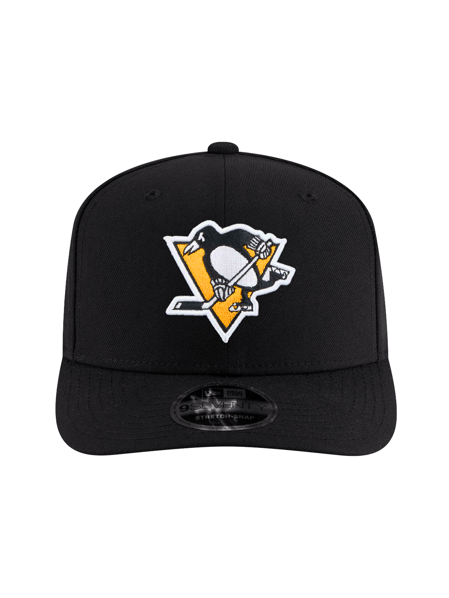 New Era Caps OSFA Pittsburgh Penguins New Era NHL 9SEVENTY Stretch-Snapback Hat - Black