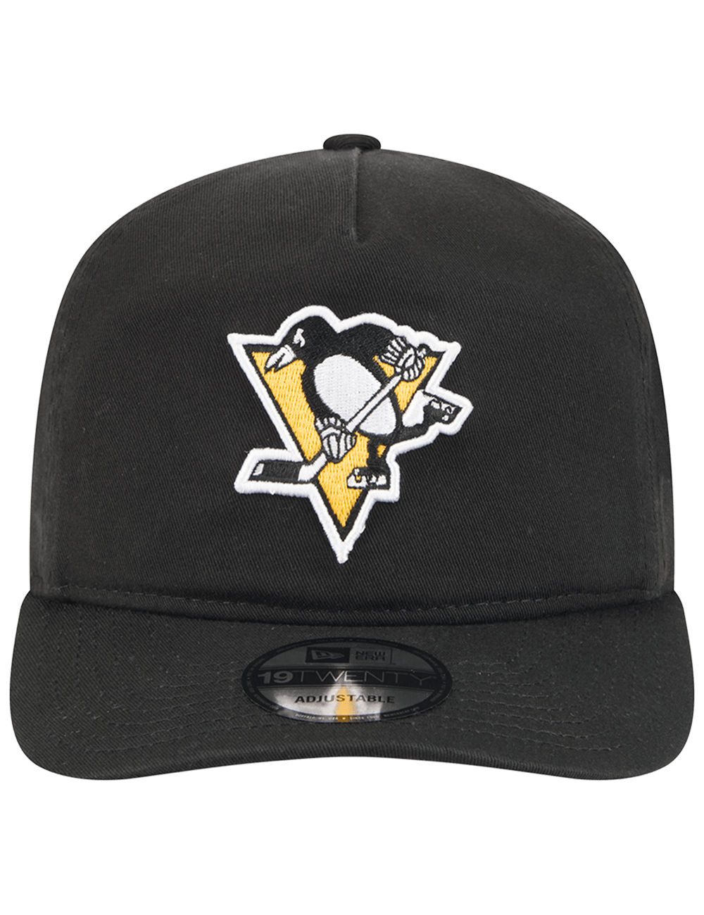 New Era Caps Pittsburgh Penguins New Era NHL Team 19TWENTY Pre-Curved Snapback Hat - Black