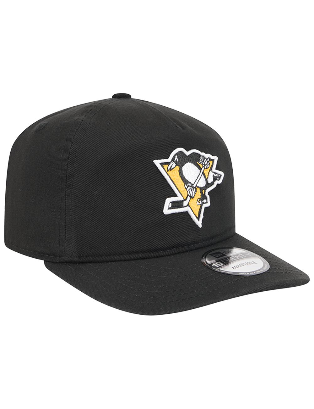 New Era Caps Pittsburgh Penguins New Era NHL Team 19TWENTY Pre-Curved Snapback Hat - Black
