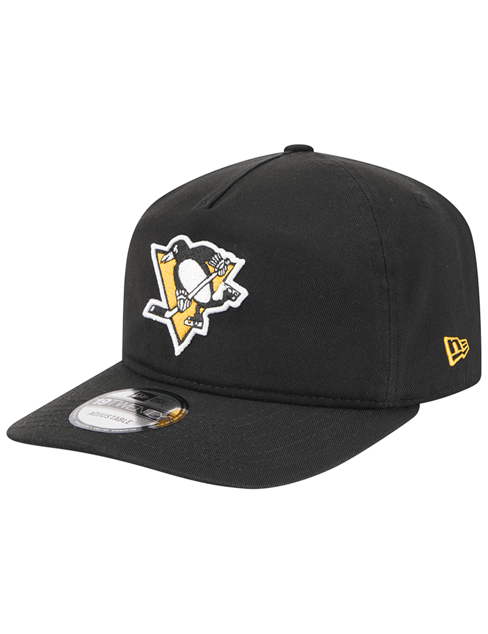 New Era Caps Pittsburgh Penguins New Era NHL Team 19TWENTY Pre-Curved Snapback Hat - Black