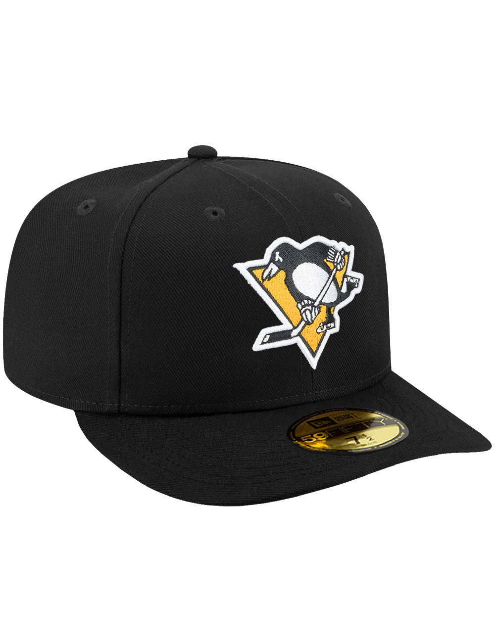 New Era Caps Pittsburgh Penguins New Era NHL Team 59FIFTY Pre-Curved Fitted Hat - Black