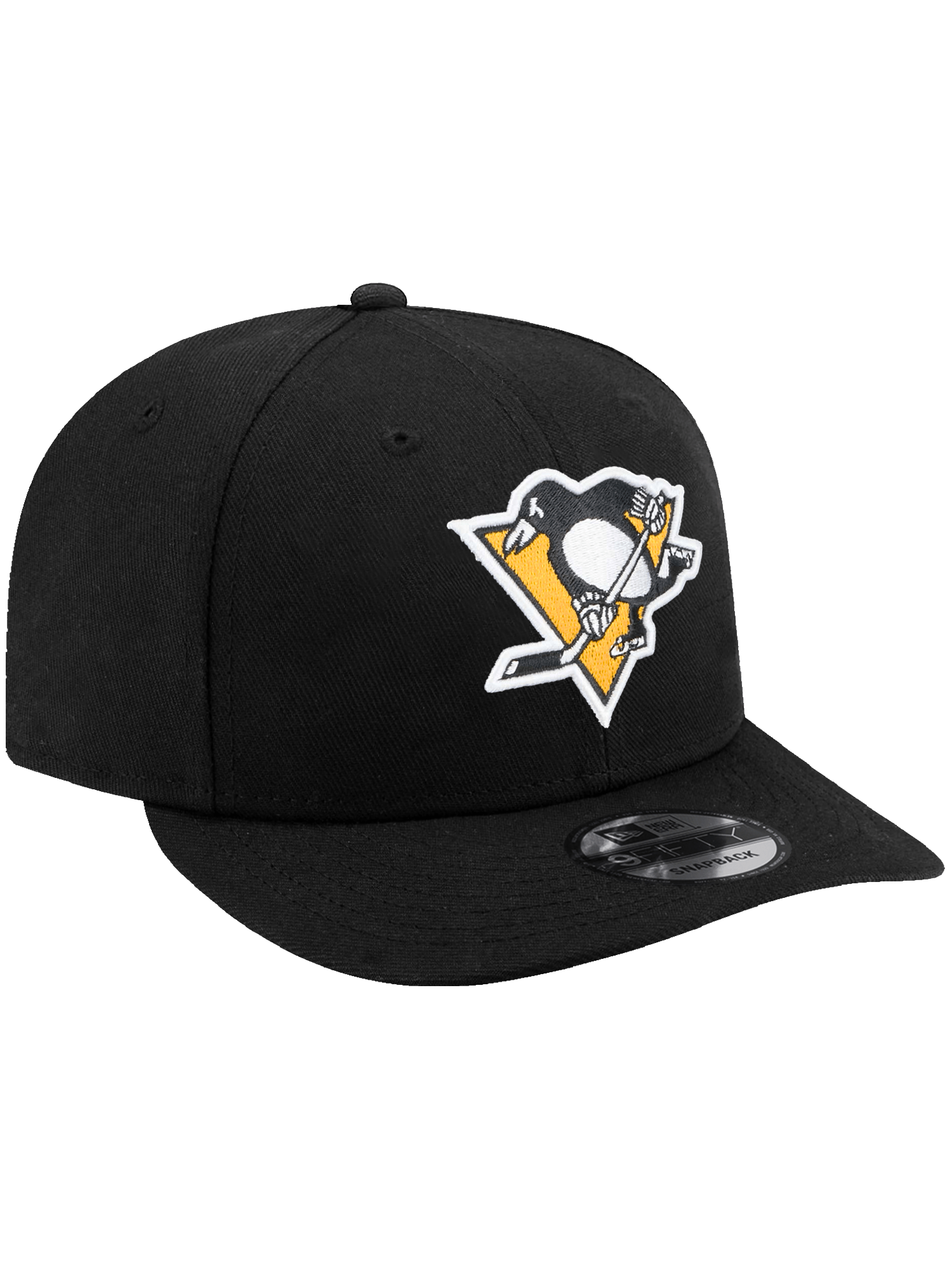 New Era Caps Pittsburgh Penguins New Era NHL Team 9FIFTY Pre-Curved Snapback Hat - Black