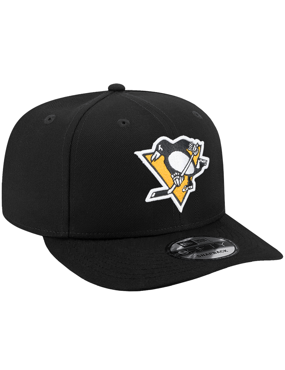 New Era Caps Pittsburgh Penguins New Era NHL Team 9FIFTY Pre-Curved Snapback Hat - Black