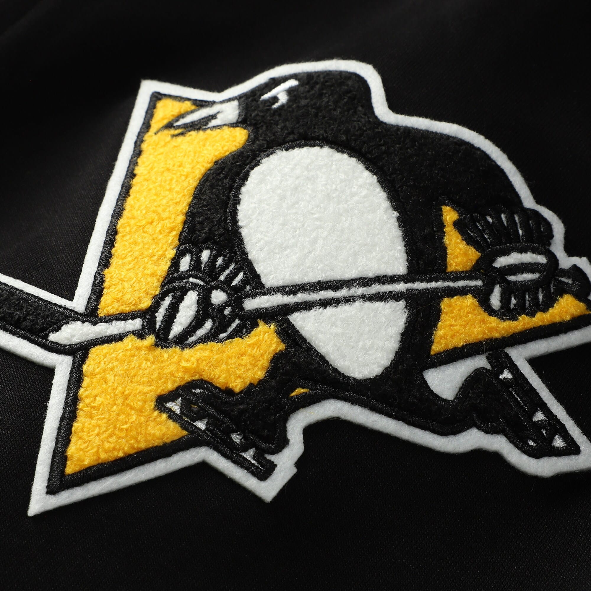 Pro Standard Jumpers Pittsburgh Penguins Pro Standard NHL Chenille Flex Hoodie Jumper - Black