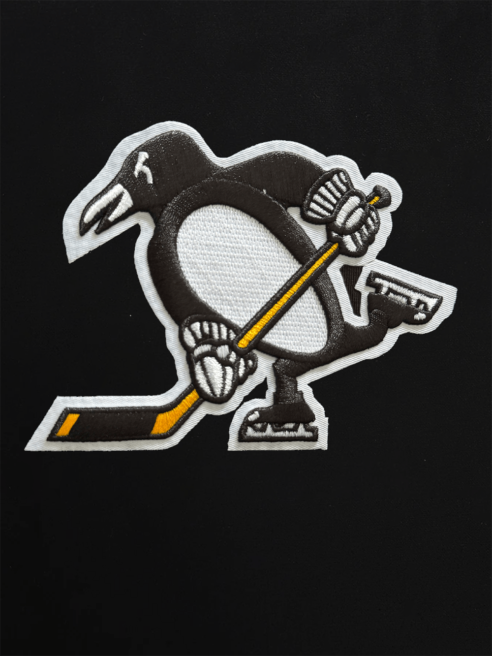 Pro Standard Jumpers Pittsburgh Penguins Pro Standard NHL Classic Chenille Flex Hoodie Jumper - Black