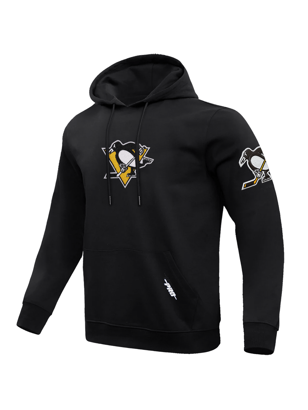 Pro Standard Jumpers Pittsburgh Penguins Pro Standard NHL Classic Chenille Flex Hoodie Jumper - Black