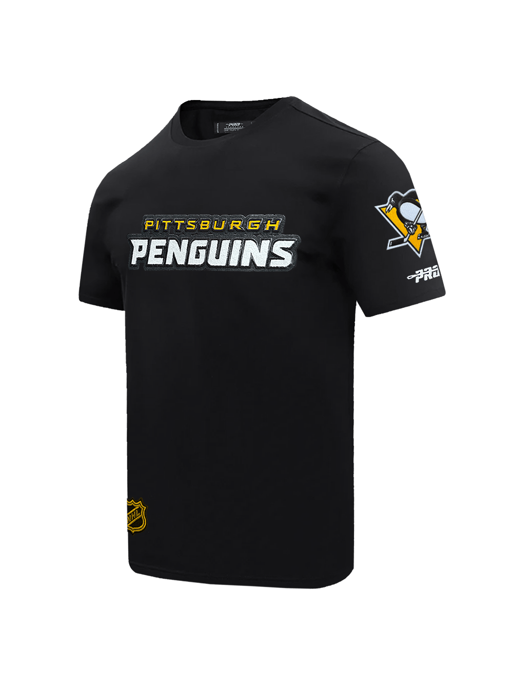 Pro Standard T-Shirts Pittsburgh Penguins Pro Standard NHL Classic Chenille Flex T-Shirt - Black