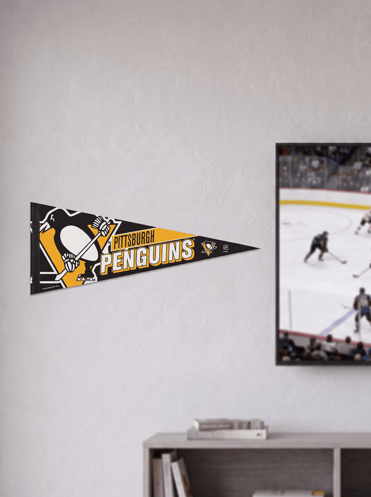 Wincraft Accessories Pittsburgh Penguins Wincraft NHL 12 x 30" Premium Felt Pennant
