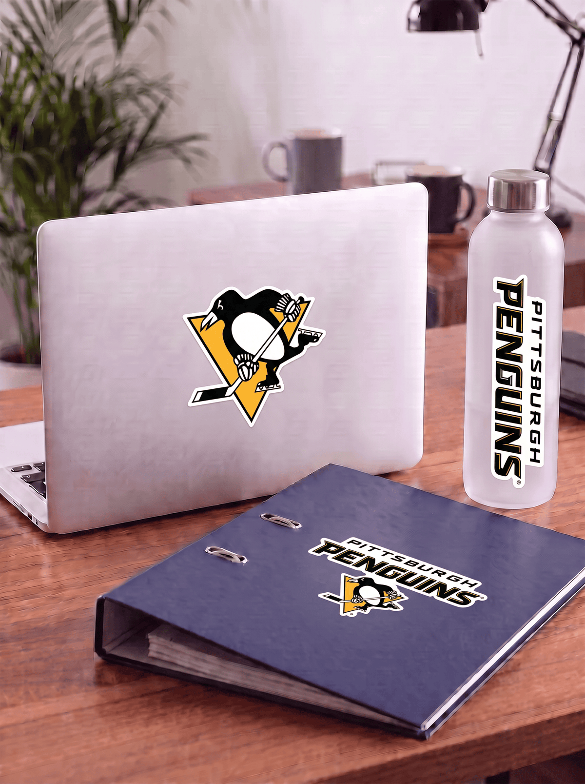 Wincraft Accessories Pittsburgh Penguins Wincraft NHL Team 3 Piece 5” x 7” Decal Set