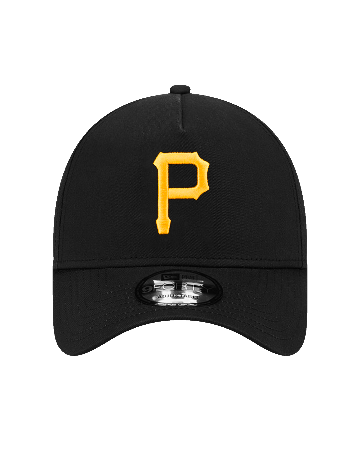 New Era Caps Pittsburgh Pirates New Era MLB Team 9FORTY A-Frame Snapback Hat - Black