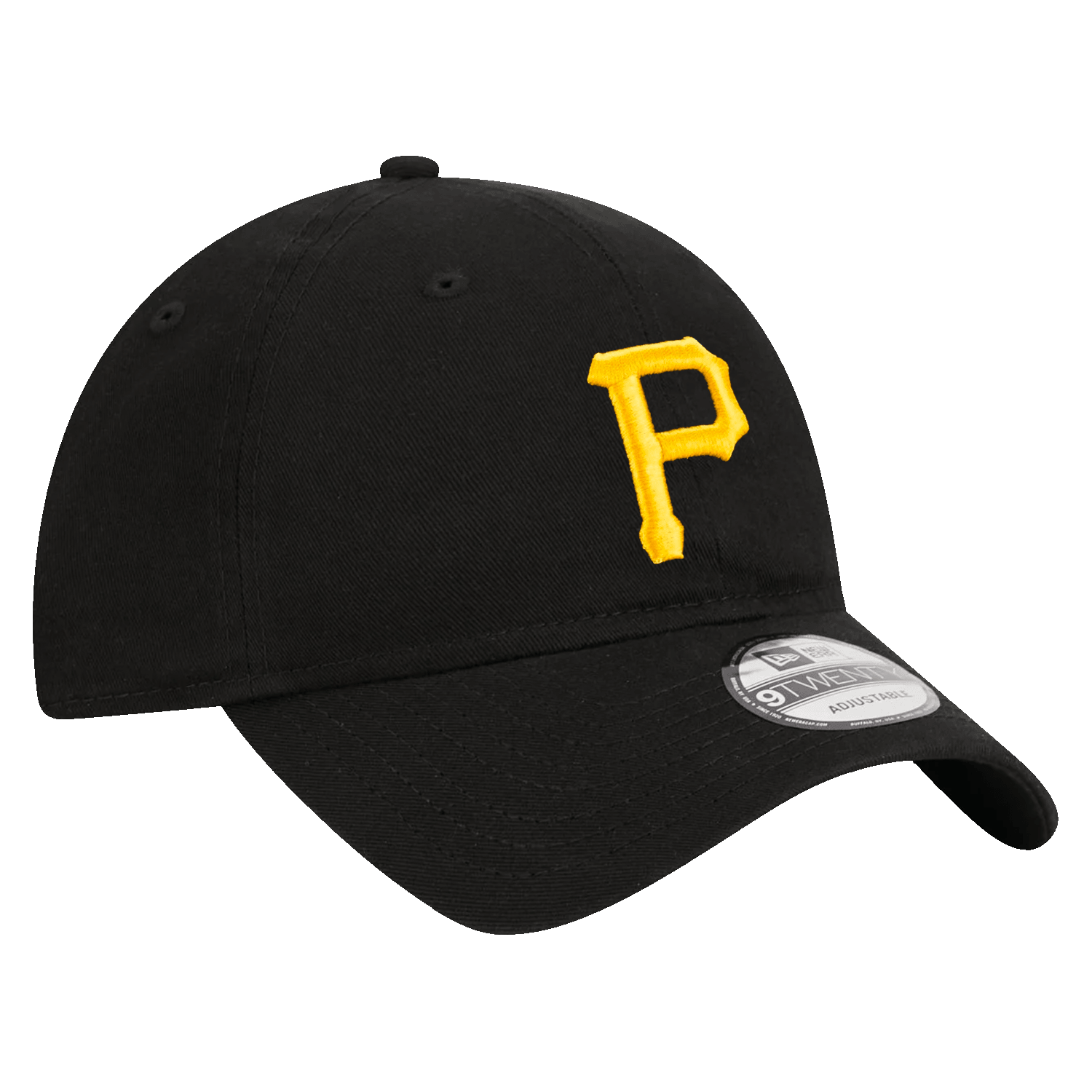 New Era Caps Pittsburgh Pirates New Era MLB Team 9TWENTY Strapback Hat - Black