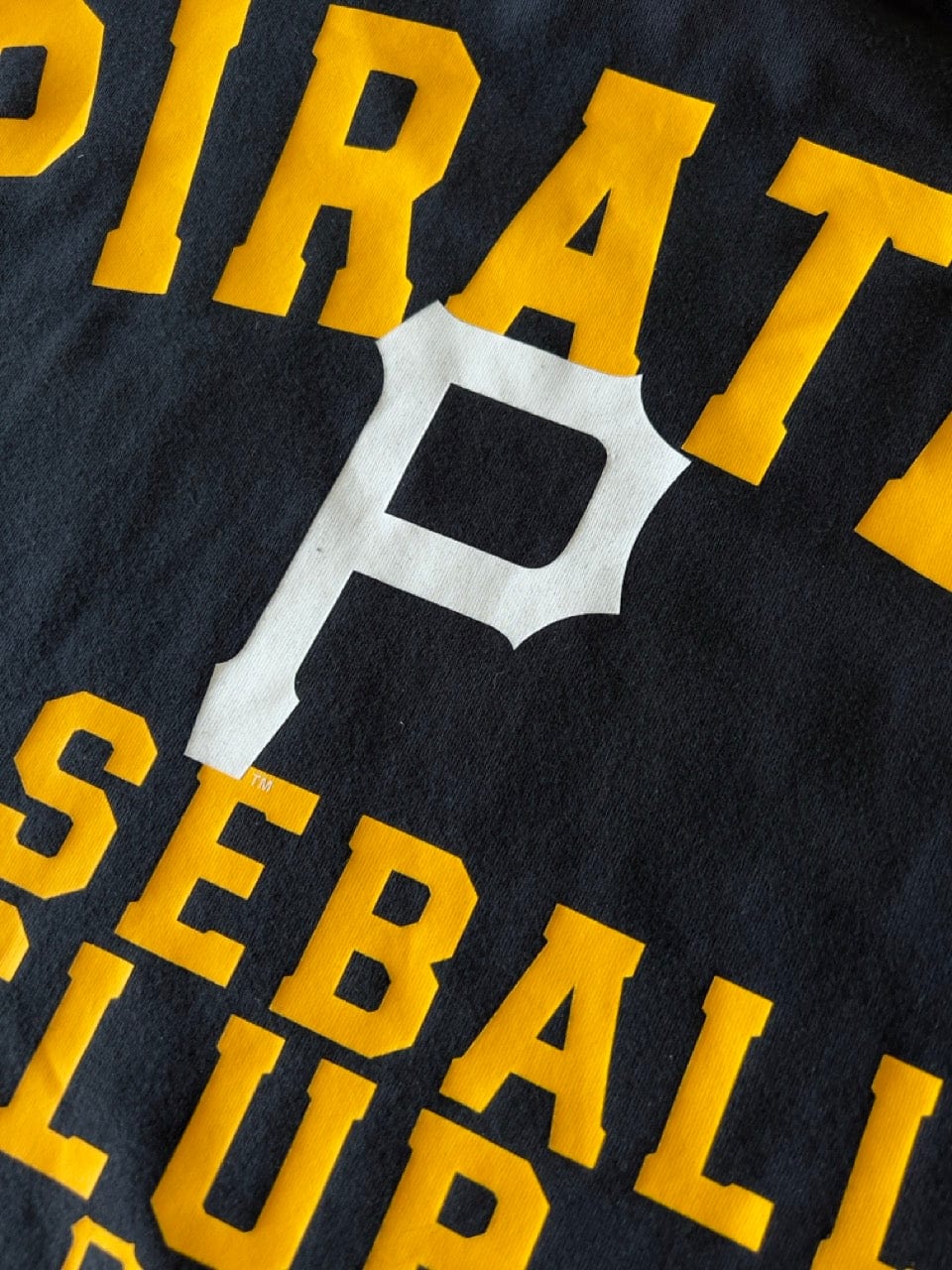 Nike T-Shirts Pittsburgh Pirates Nike MLB Rewind Oversized Heavyweight T-Shirt - Black