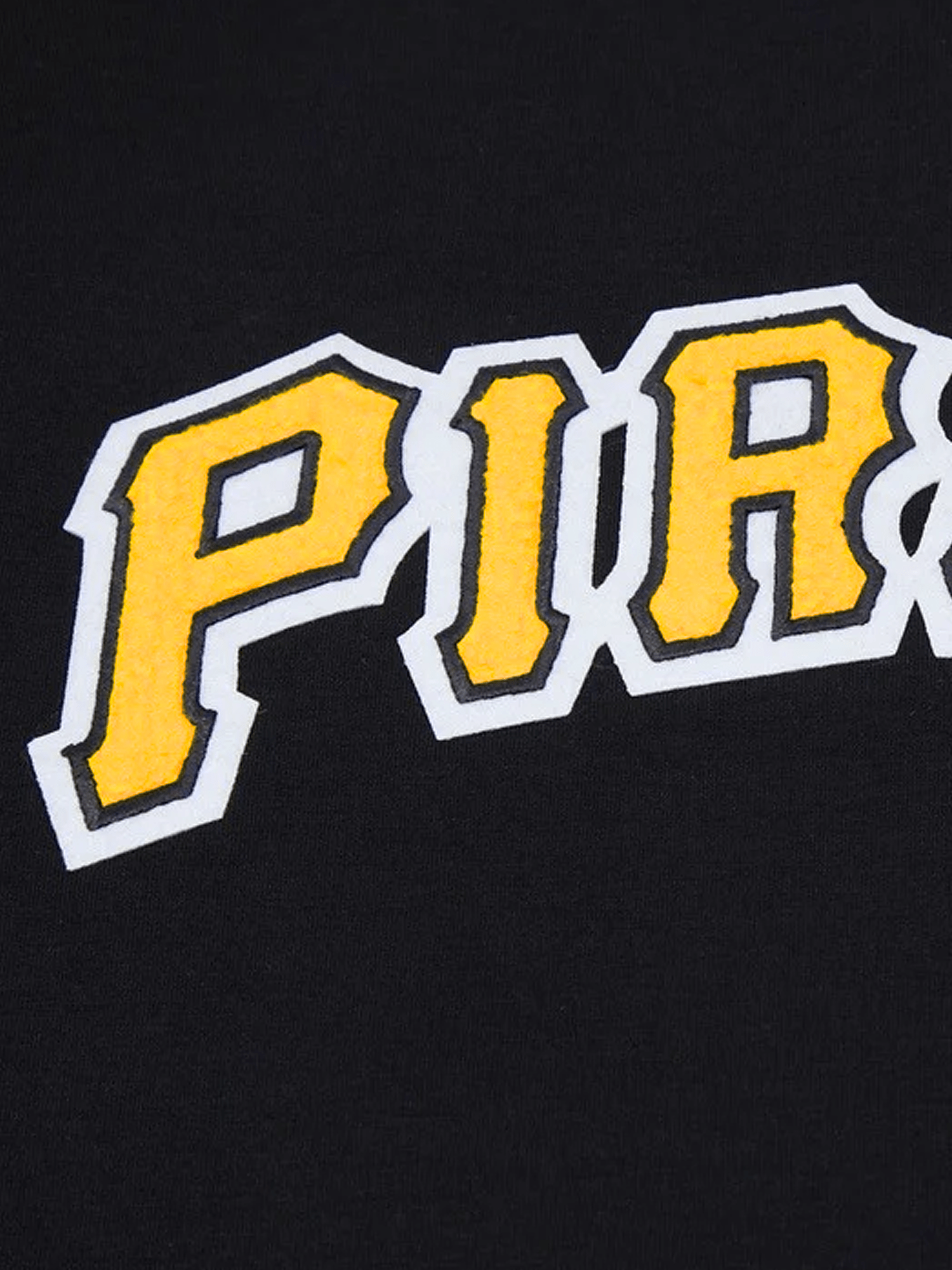 Pro Standard T-Shirts Pittsburgh Pirates Pro Standard MLB Team Chenille Flex T-Shirt - Black