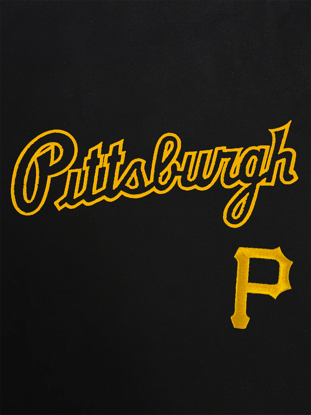 Pro Standard T-Shirts Pittsburgh Pirates Pro Standard MLB Team Classic Chenille Flex T-Shirt
