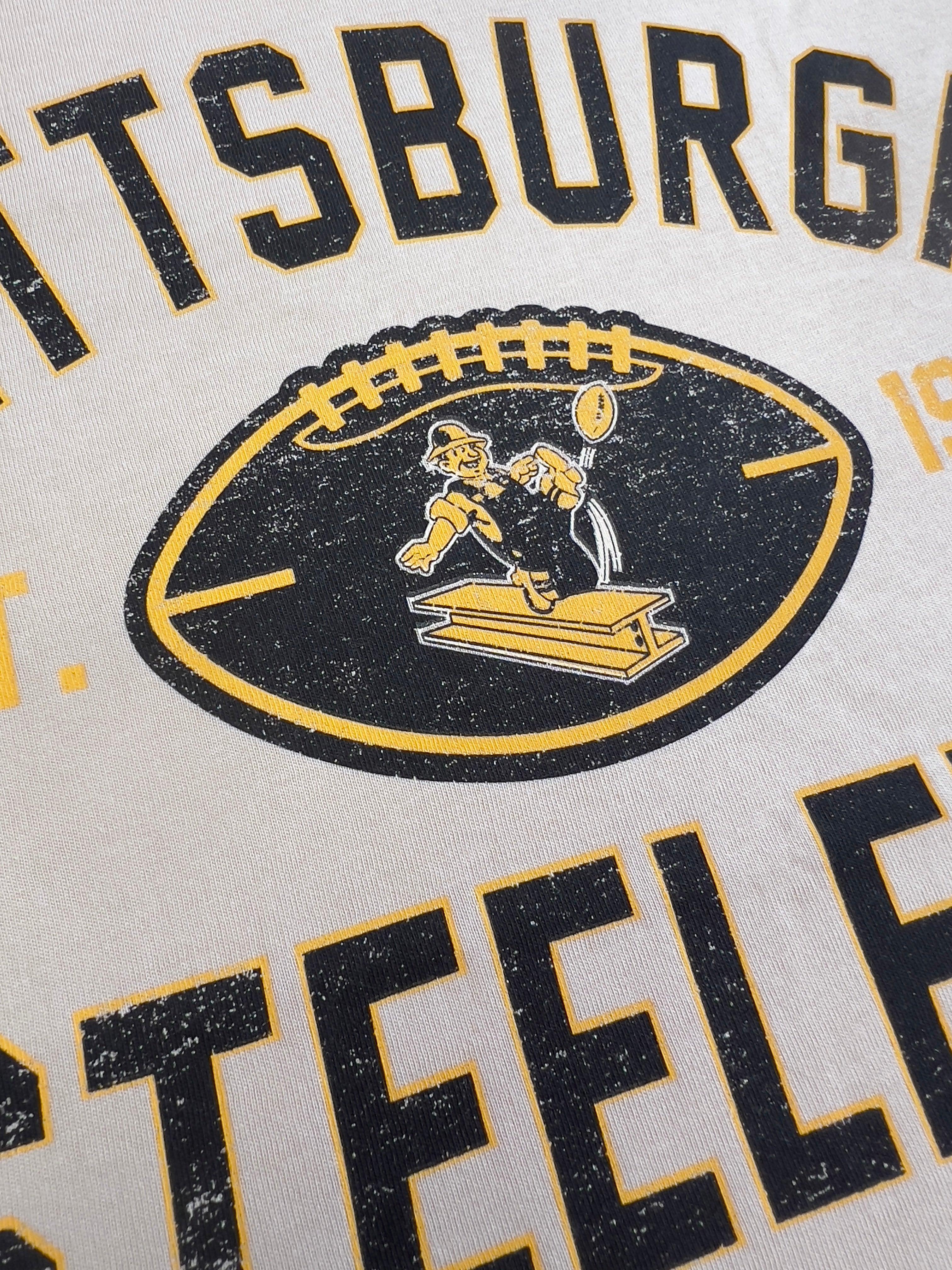 New Era T-Shirts Pittsburgh Steelers New Era NFL 24 Sideline Historic T-Shirt - Stone