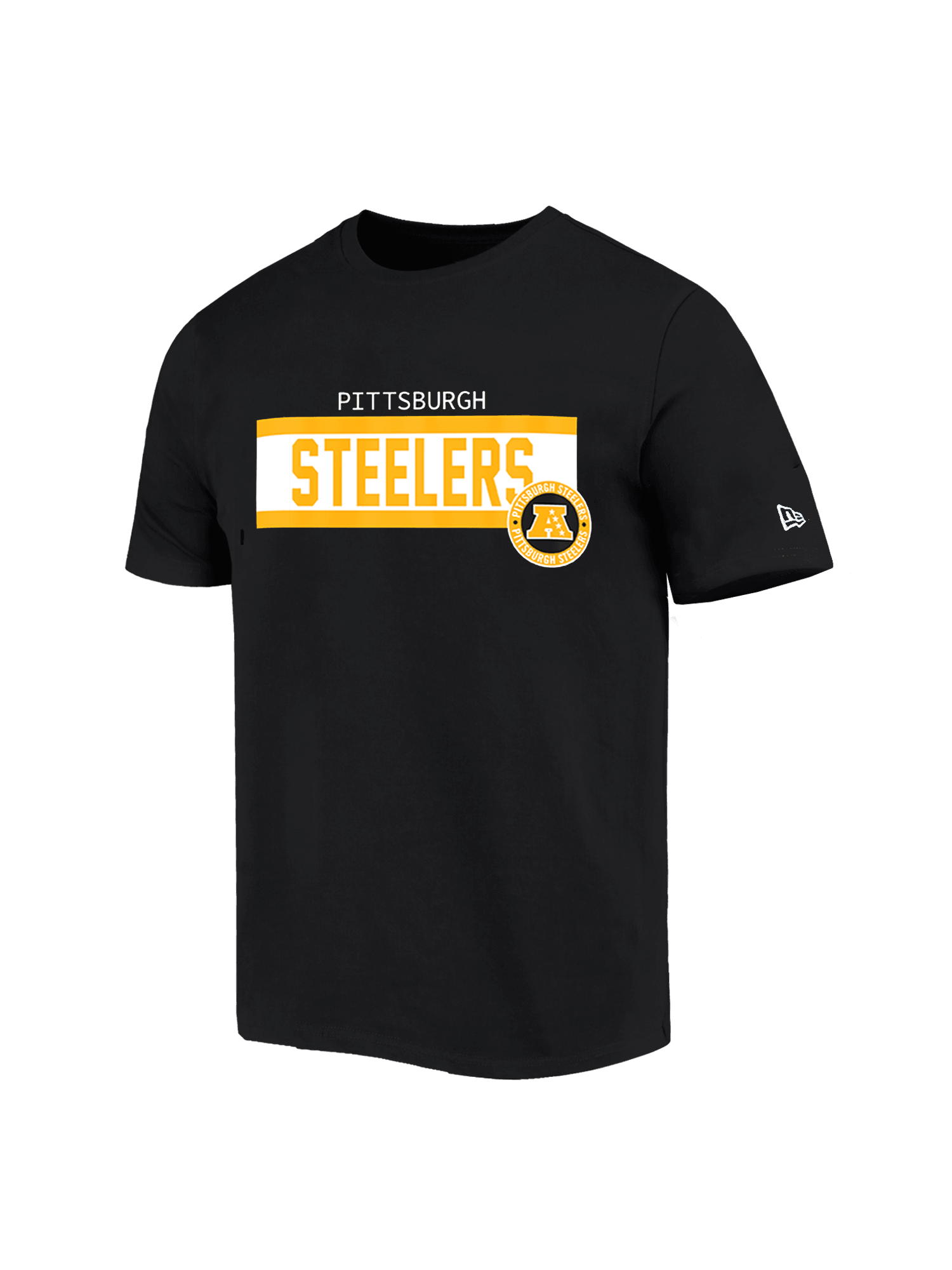 New Era T-Shirts Pittsburgh Steelers New Era NFL 24 Sideline T-Shirt - Black