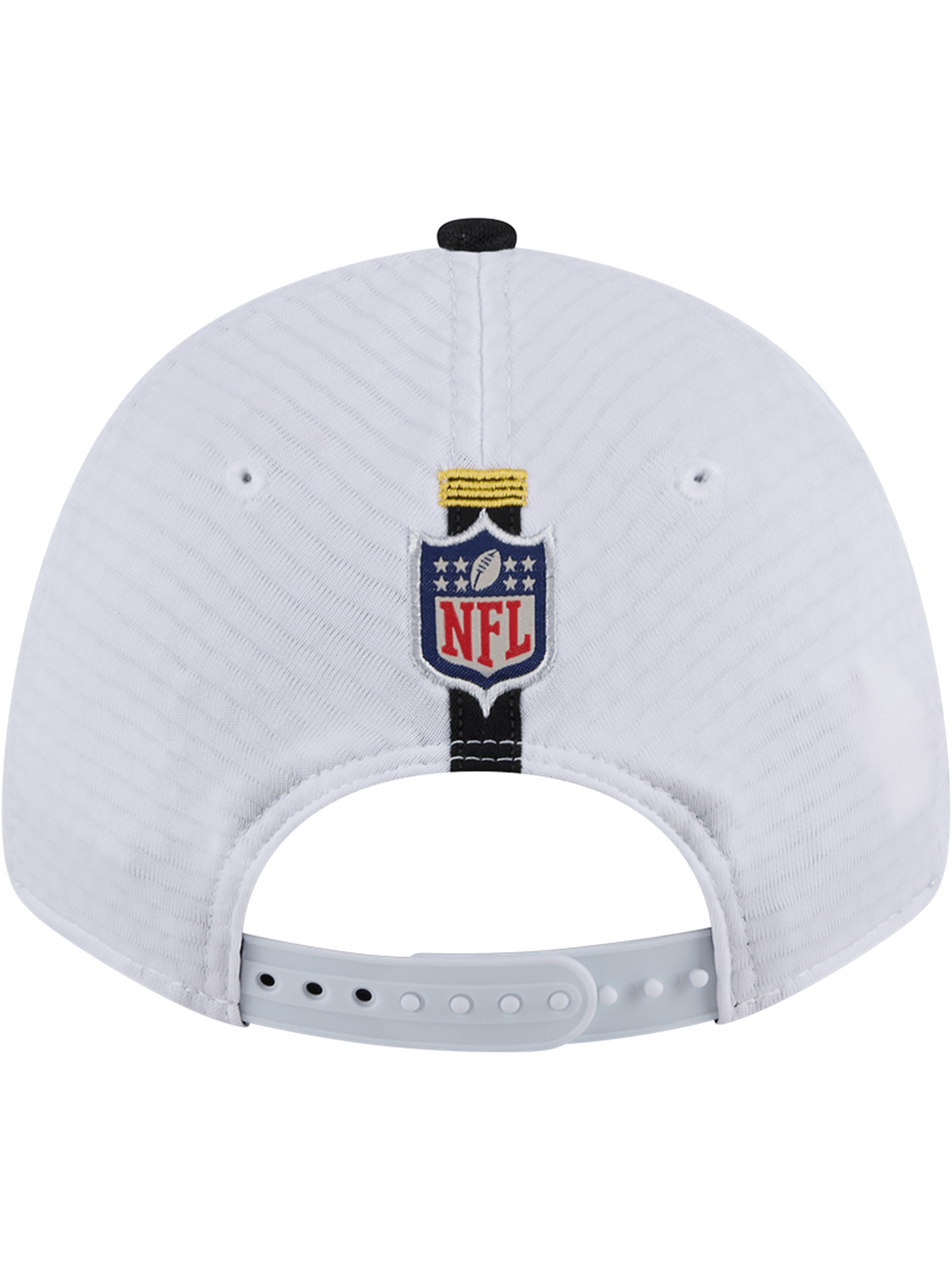 New Era Caps Pittsburgh Steelers New Era NFL 24 Training 9FORTY Stretch-Snapback Hat - White