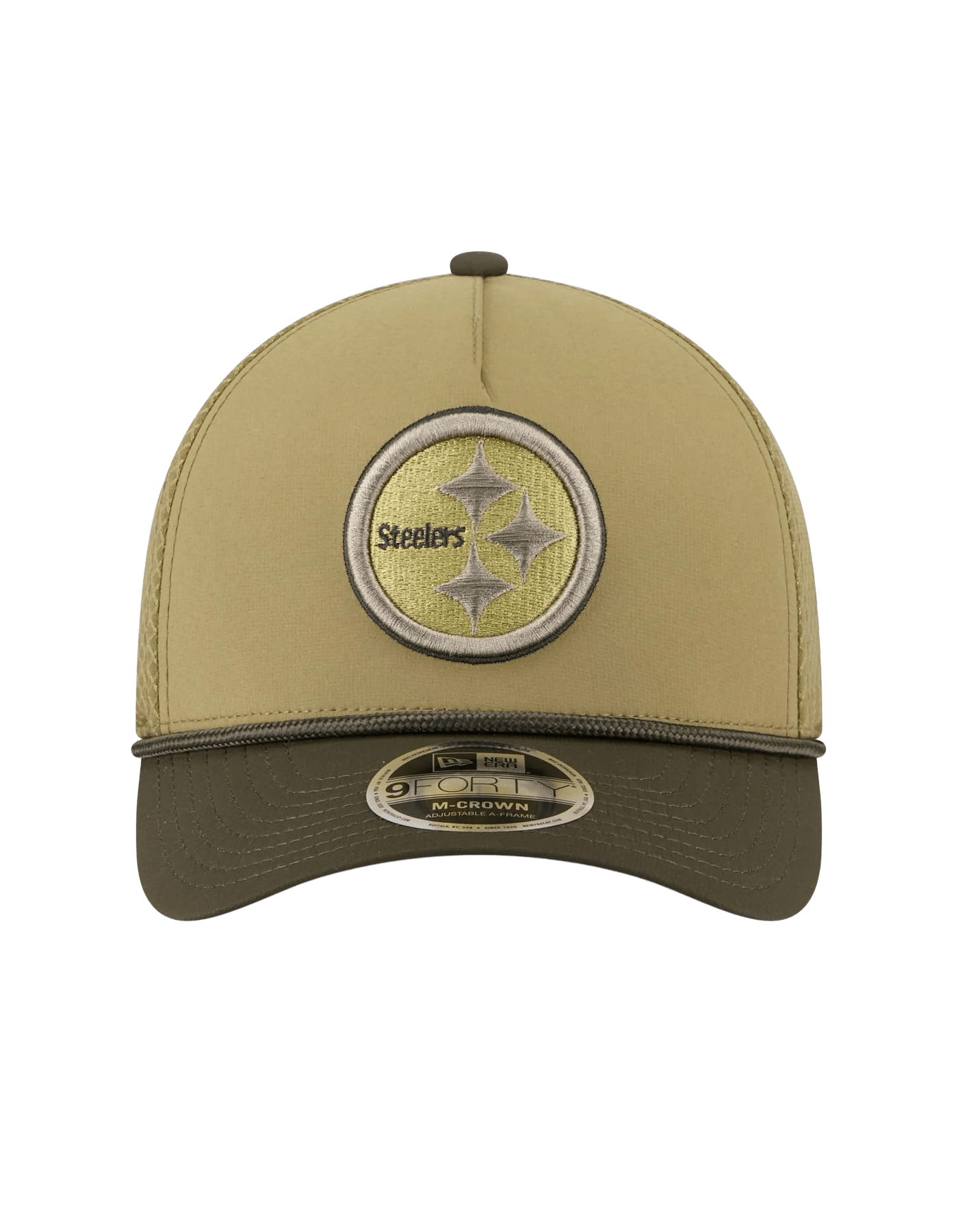 New Era Caps Pittsburgh Steelers New Era NFL 25 Salute To Service 9FORTY M-Crown Snapback Hat