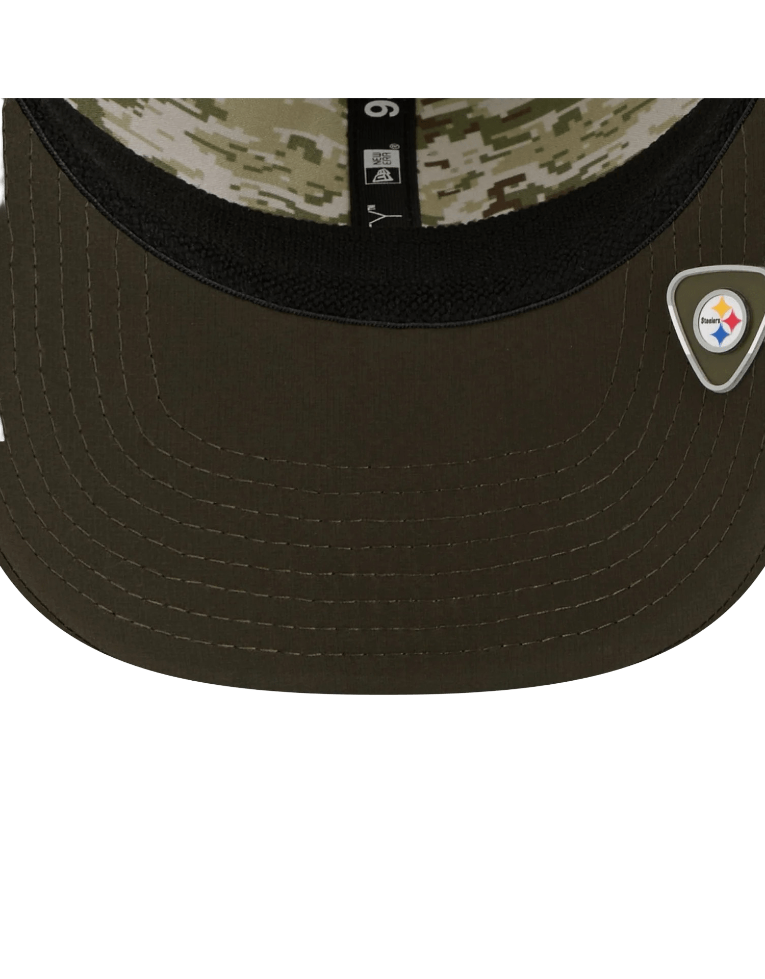 New Era Caps Pittsburgh Steelers New Era NFL 25 Salute To Service 9SEVENTY Stretch-Snapback Hat