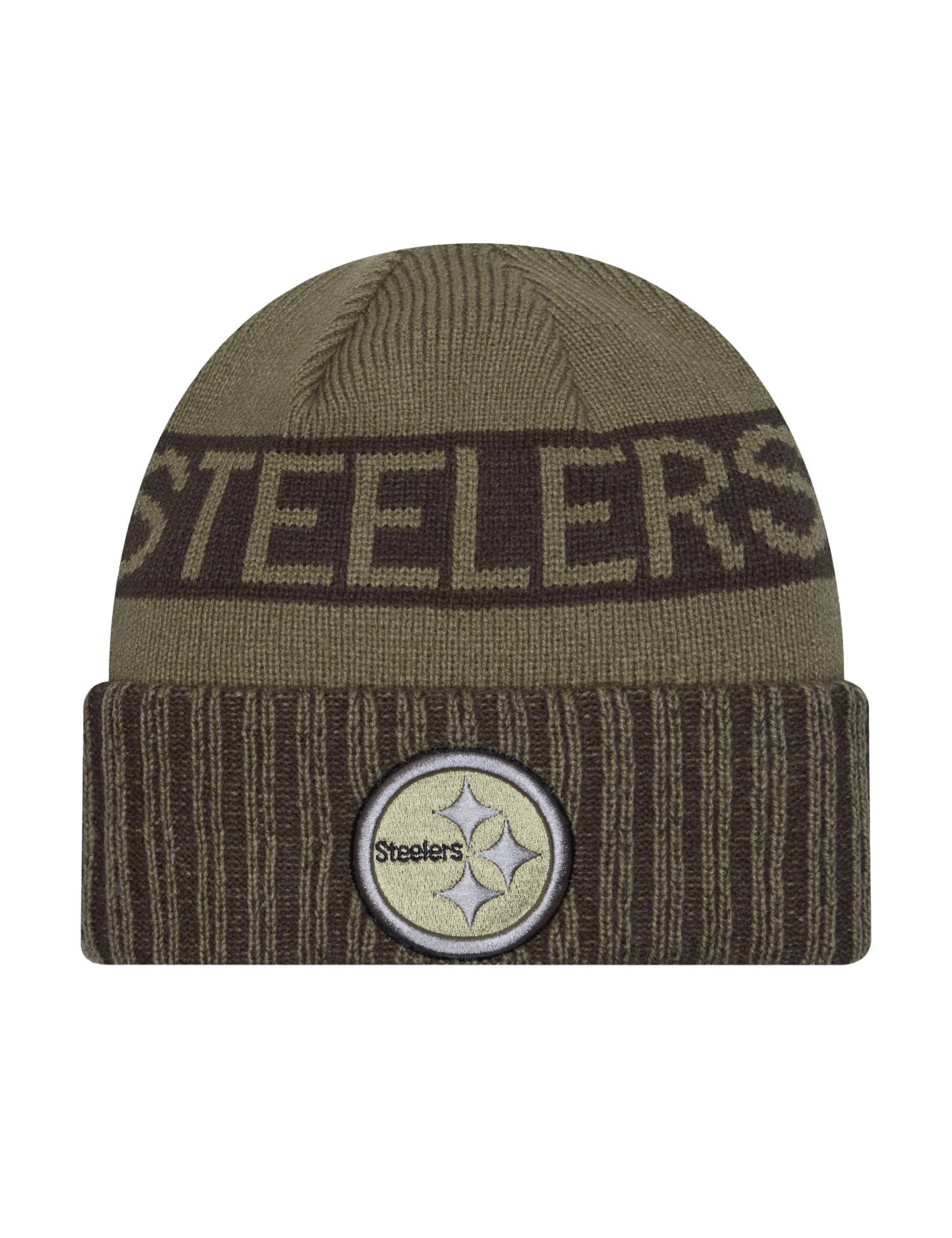 New Era Beanies Pittsburgh Steelers New Era NFL 25 Salute To Service Knit Beanie