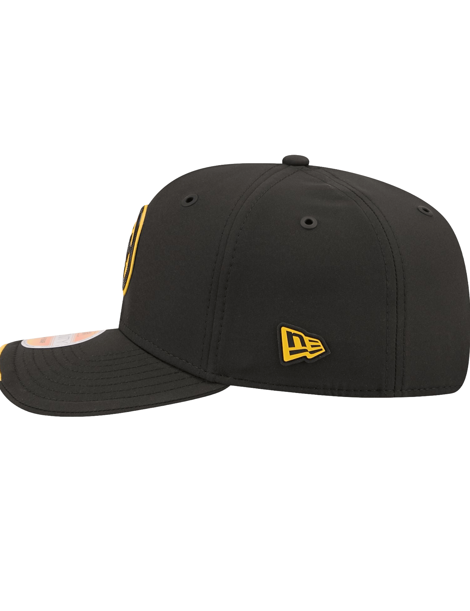 New Era Caps OSFM Pittsburgh Steelers New Era NFL 26 Sideline 9SEVENTY Stretch-Snapback Hat - Black