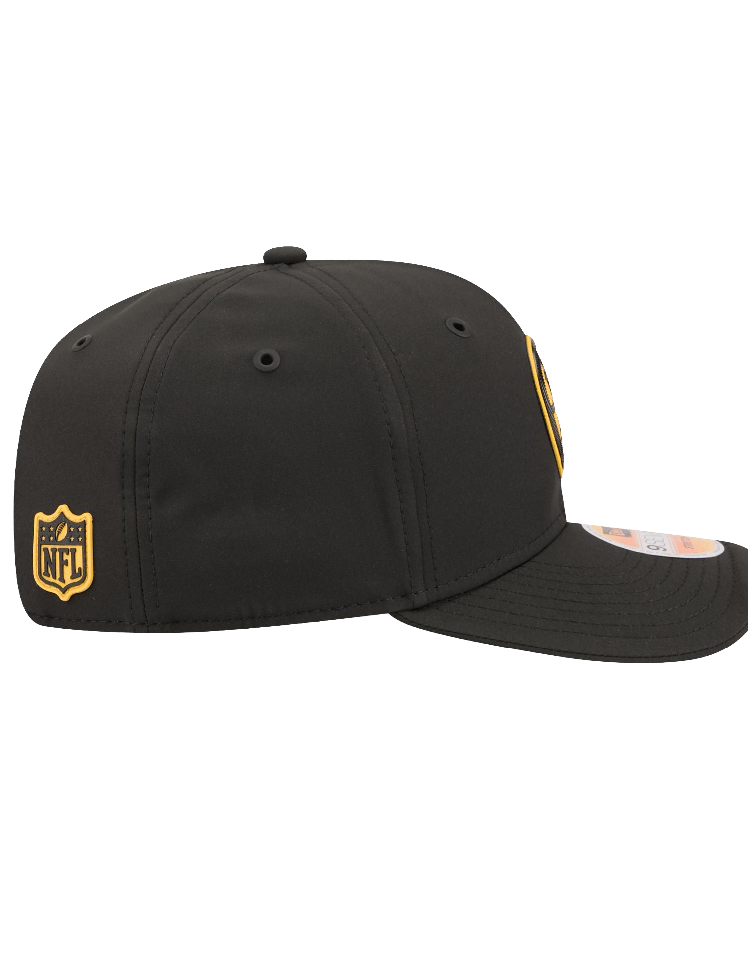 New Era Caps OSFM Pittsburgh Steelers New Era NFL 26 Sideline 9SEVENTY Stretch-Snapback Hat - Black