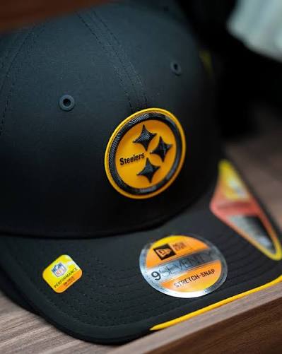 New Era Caps OSFM Pittsburgh Steelers New Era NFL 26 Sideline 9SEVENTY Stretch-Snapback Hat - Black