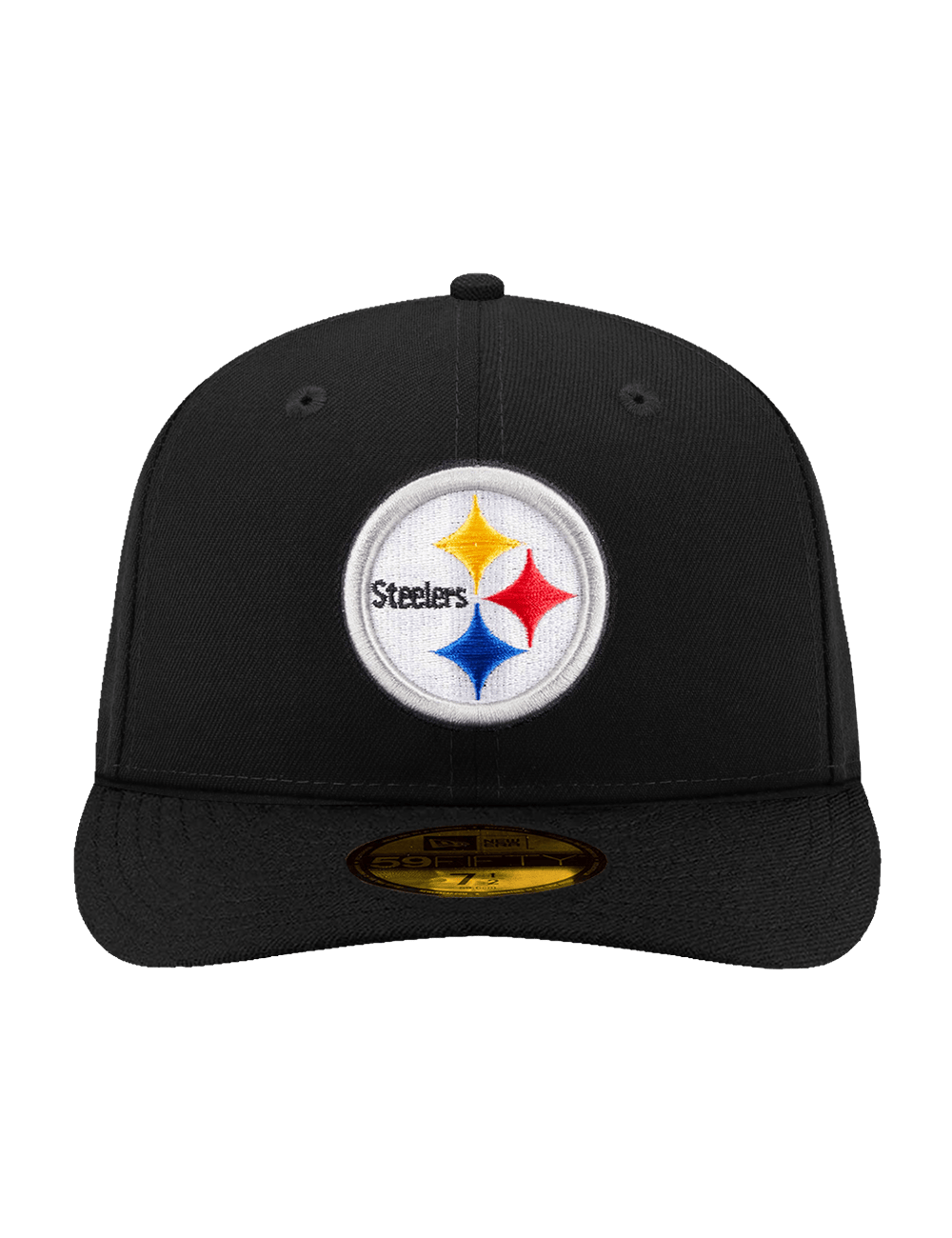 New Era Caps Pittsburgh Steelers New Era NFL Team Pre-Curved 59FIFTY Fitted Hat - Black