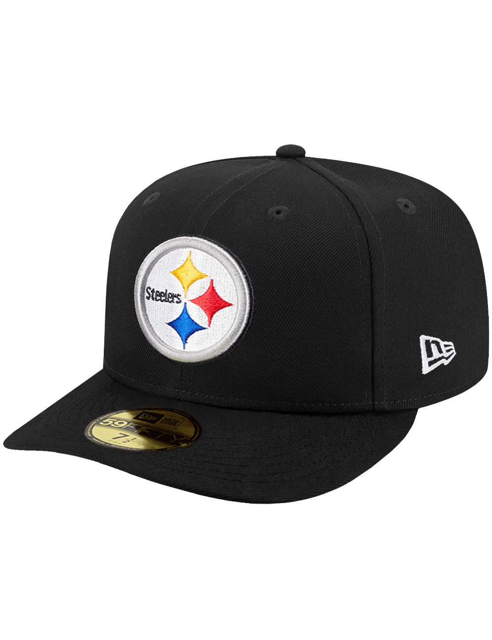 New Era Caps Pittsburgh Steelers New Era NFL Team Pre-Curved 59FIFTY Fitted Hat - Black