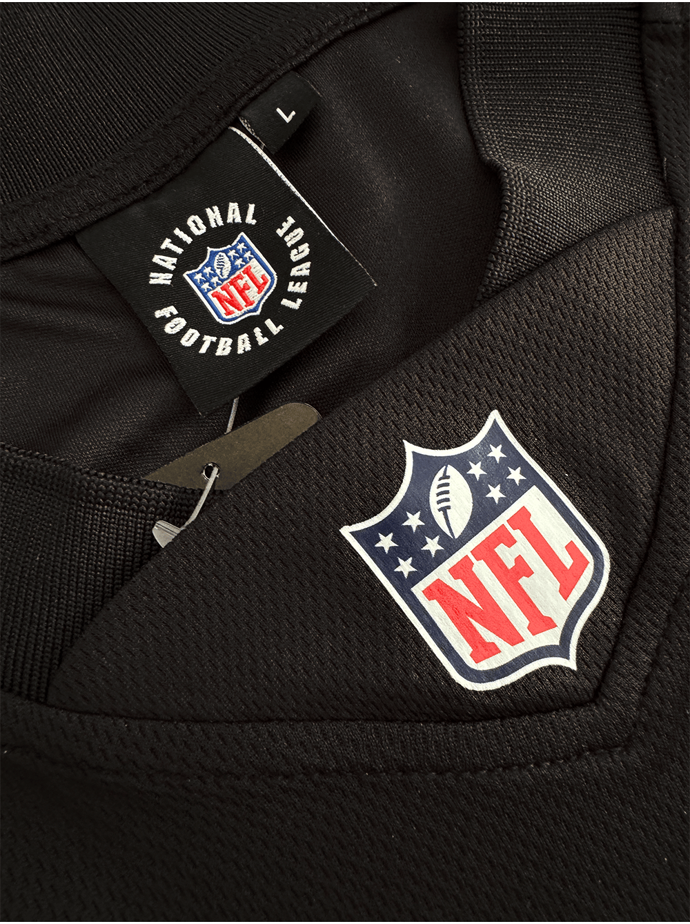 Majestic Athletic Jerseys Pittsburgh Steelers NFL Team Foundation Mesh Jersey - Black