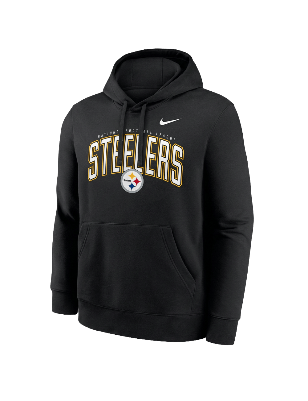 Nike Jumpers Pittsburgh Steelers Nike NFL Expect Victory Hoodie Jumper - Black
