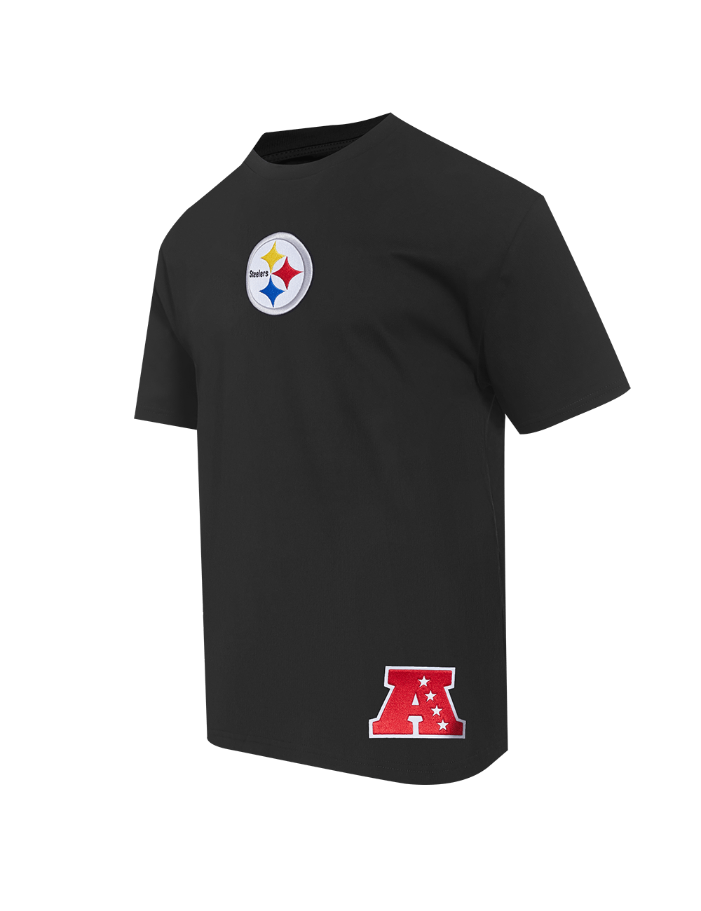 Pro Standard T-Shirts Pittsburgh Steelers Pro Standard NFL Wingspan Drop Shoulder T-Shirt - Black