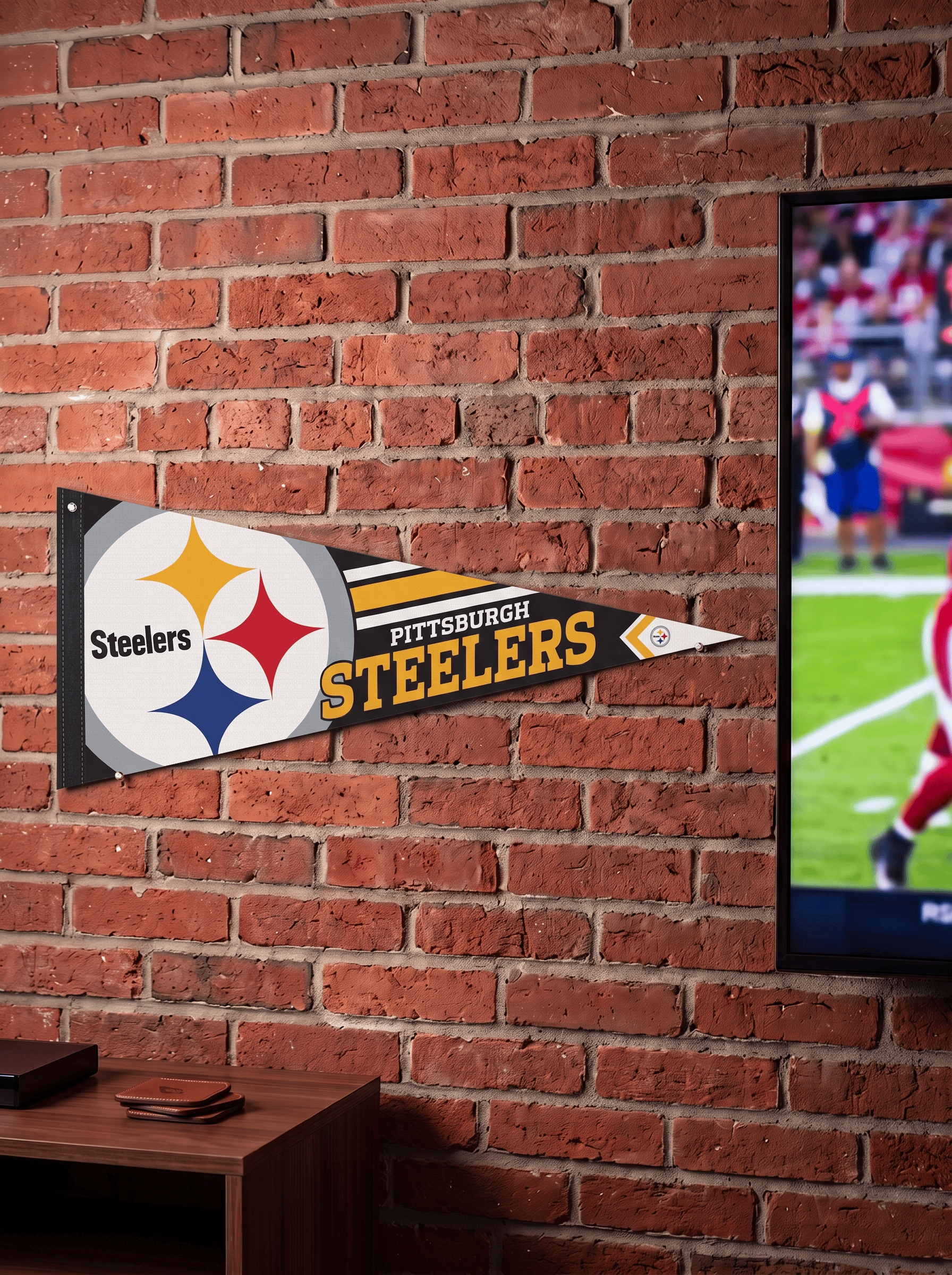 Wincraft Accessories Pittsburgh Steelers Wincraft NFL Team Premium 12" x 30" Pennant