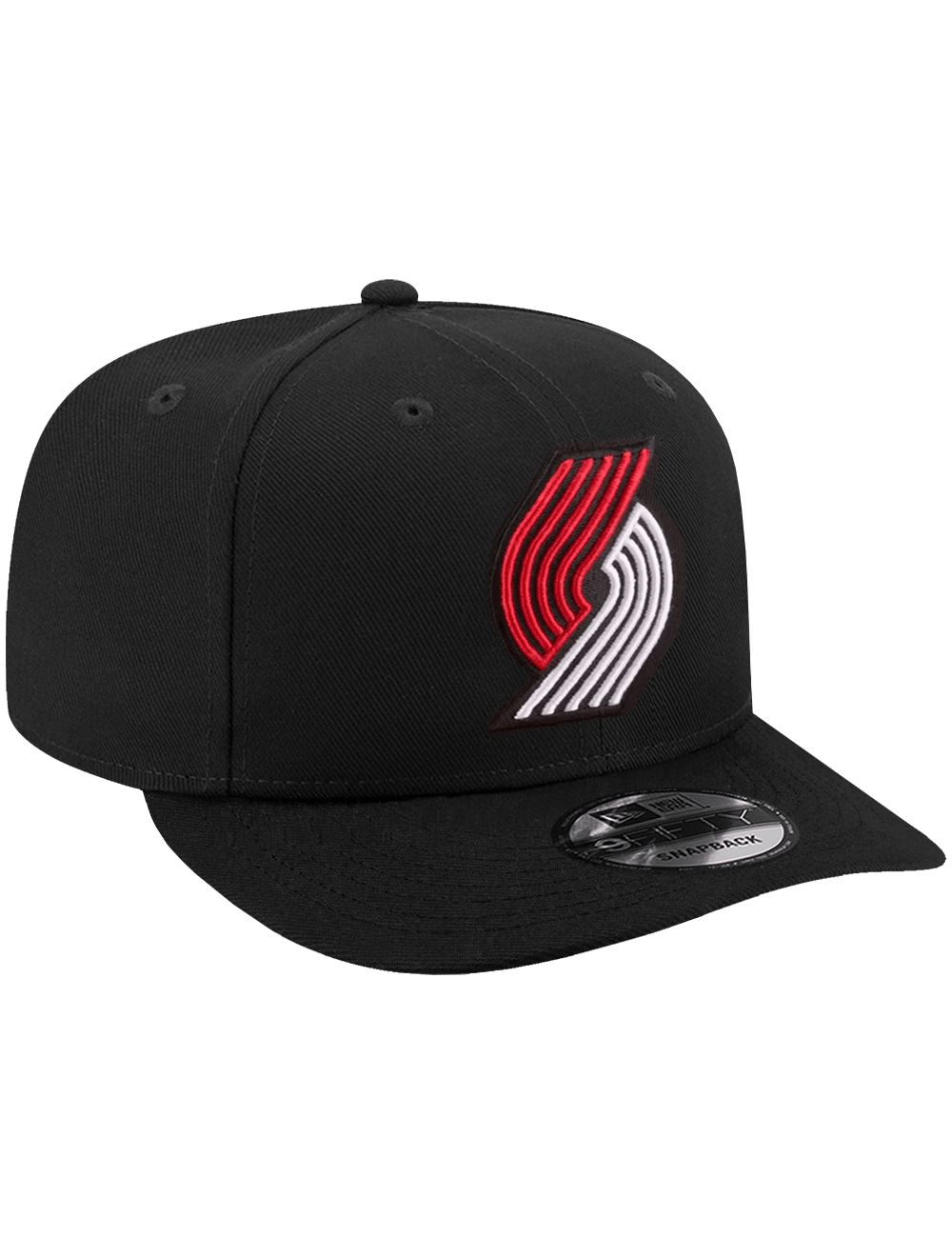New Era Caps OSFA Portland Trail Blazers New Era NBA Team 9FIFTY Pre-Curved Snapback Hat - Black