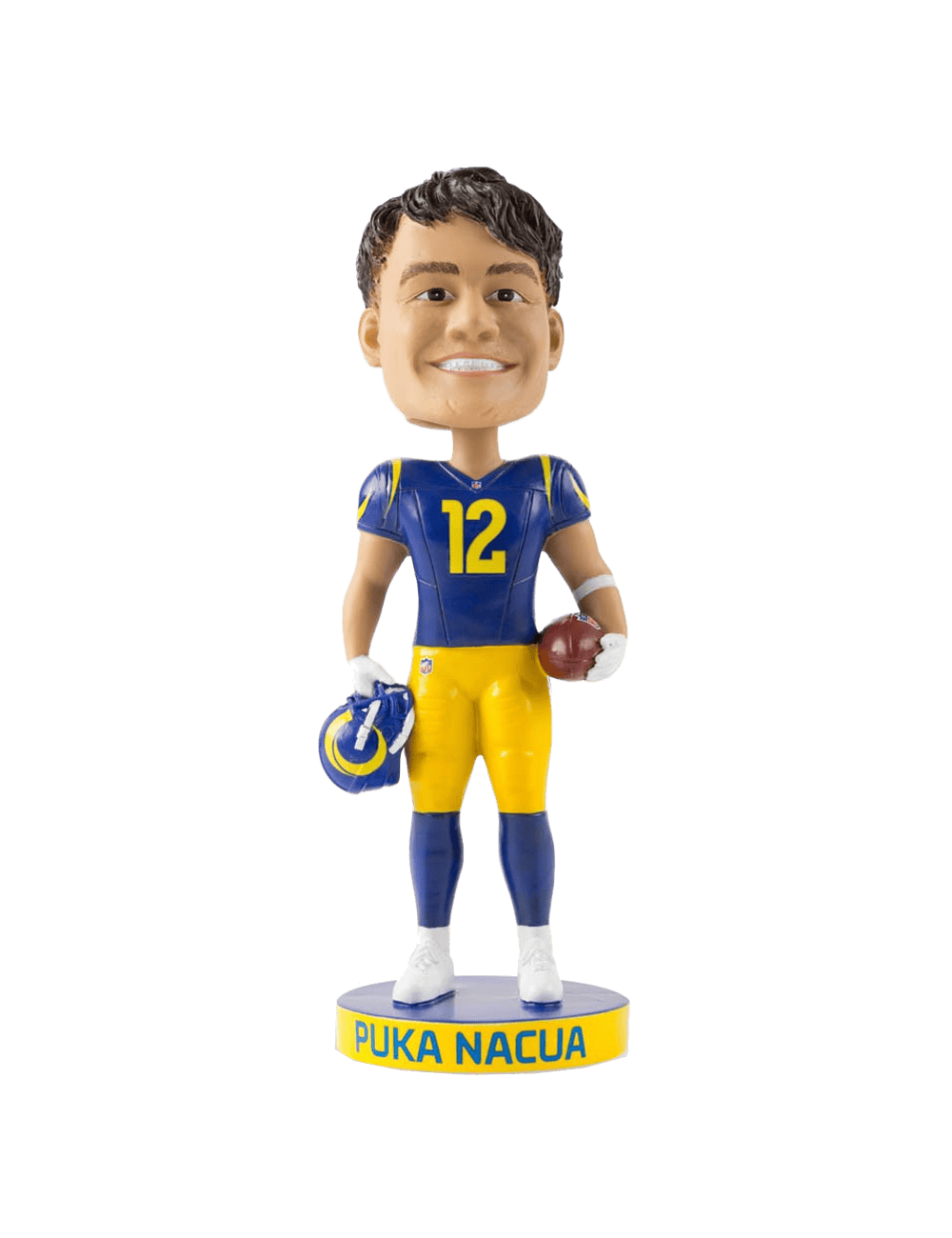 NFL Branded Figures Puka Nacua Los Angeles Rams NFL 18cm Bobblehead Figure