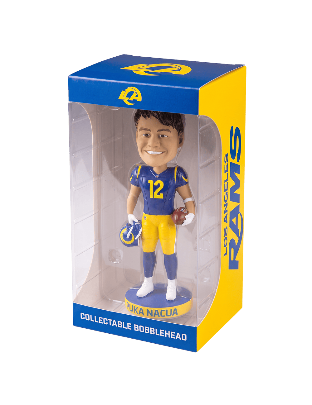 NFL Branded Figures Puka Nacua Los Angeles Rams NFL 18cm Bobblehead Figure