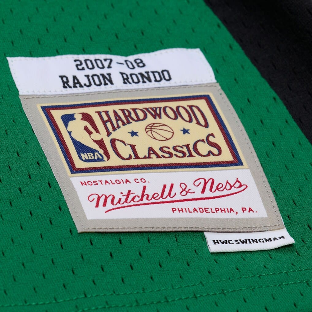 Mitchell And Ness Jerseys Rajon Rondo Boston Celtics Mitchell & Ness NBA 07-08 HWC Swingman Jersey - Green