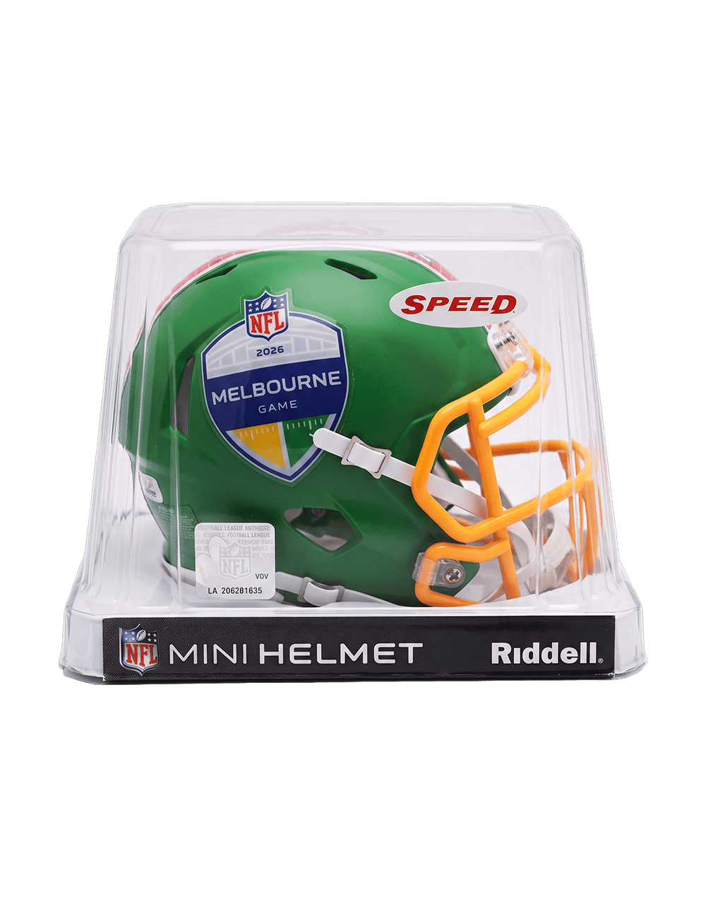 Riddell Helmets Riddell NFL 26 Melbourne Game Speed Replica Mini Size 5" Helmet