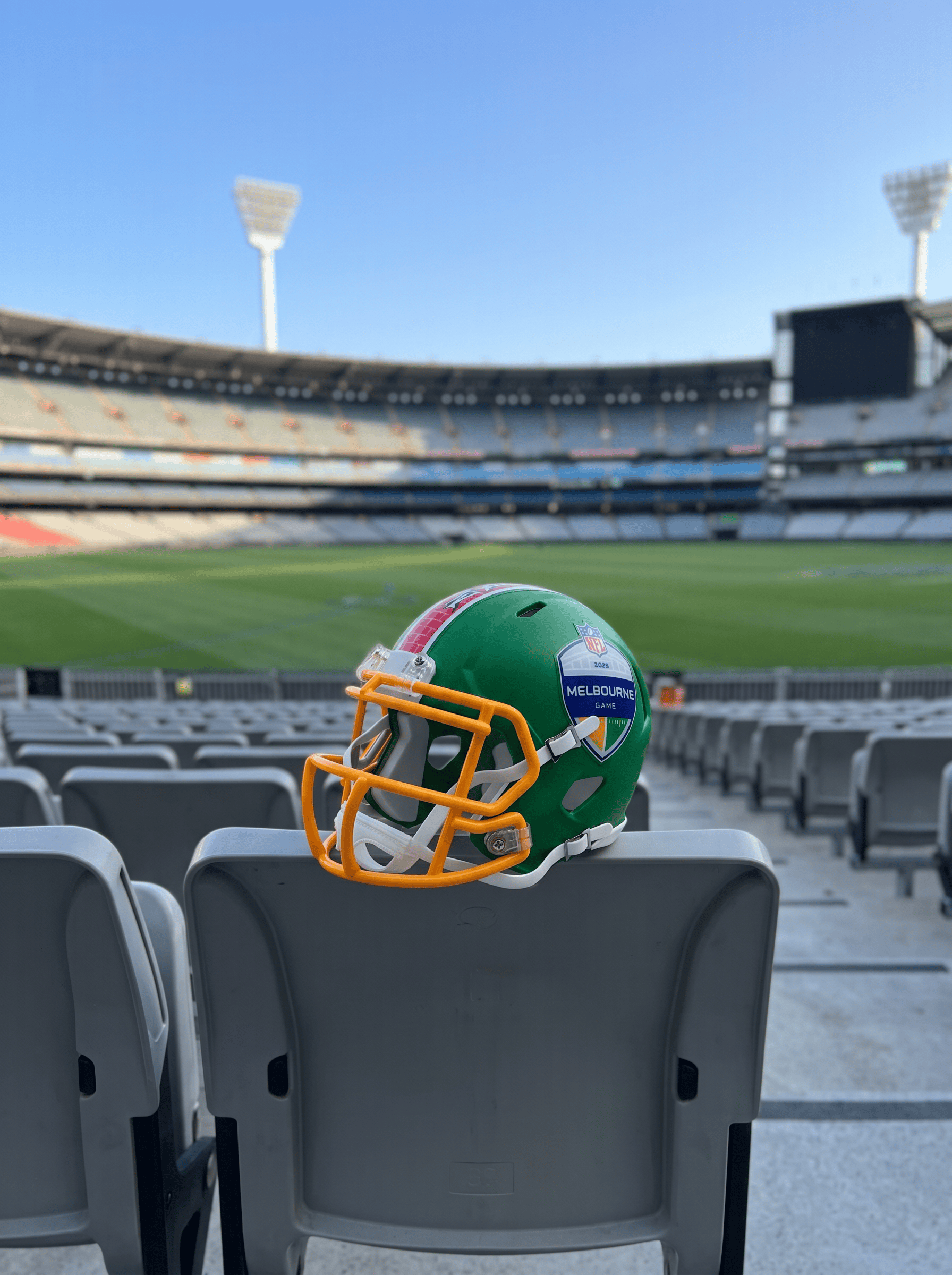 Riddell Helmets Riddell NFL 26 Melbourne Game Speed Replica Mini Size 5" Helmet
