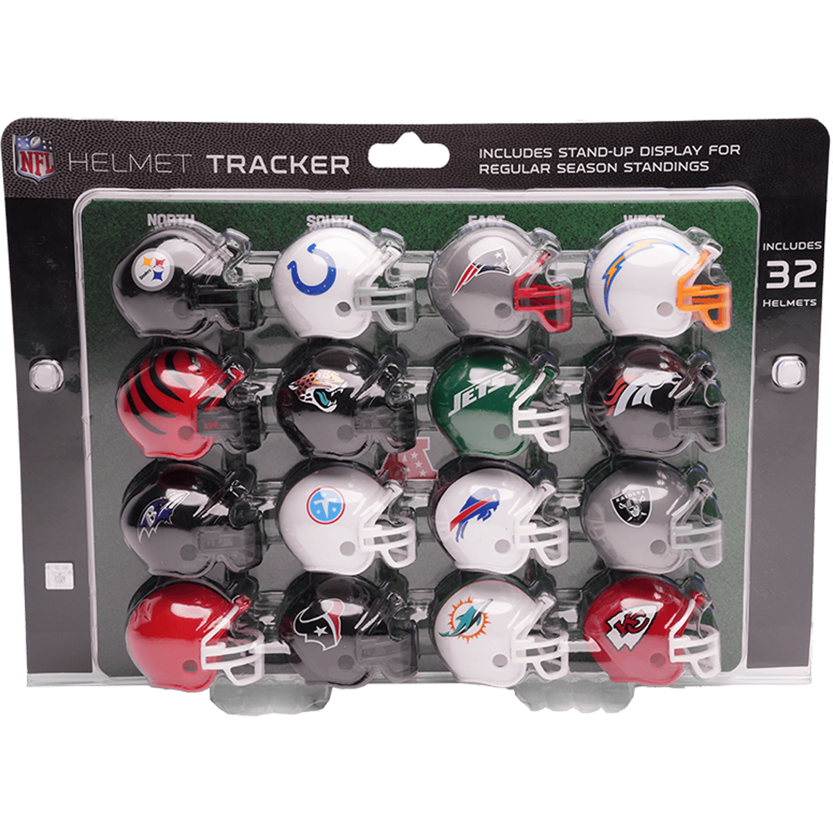 Riddell Accessories Riddell NFL Pocket Helmet Conference Tracker w/Display Stand