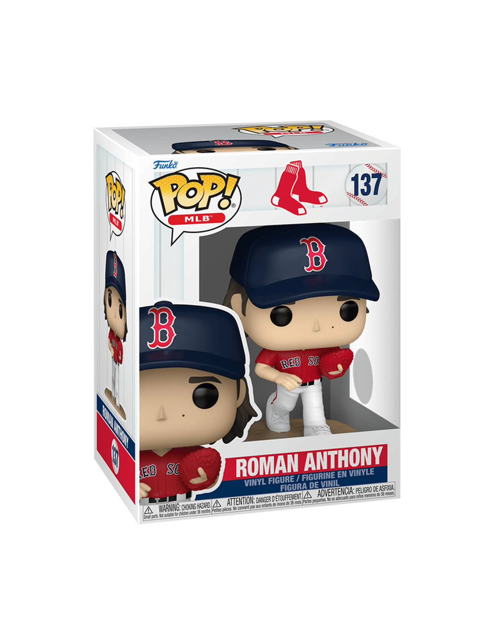 Funko Figures Roman Anthony Boston Red Sox Funko MLB Vinyl Pop Figure - 137