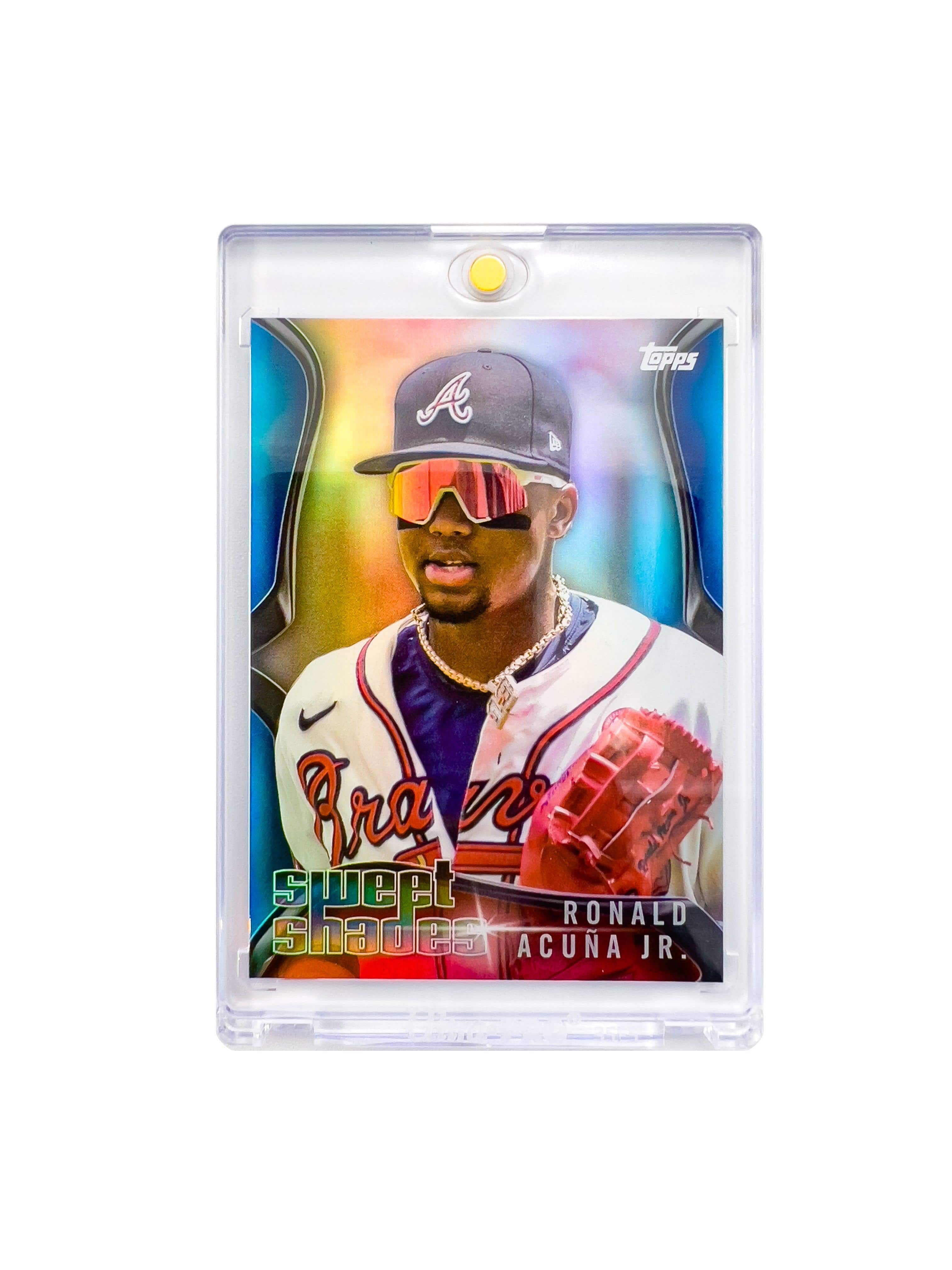 Topps Cards Ronald Acuna Jr Atlanta Braves Topps 22 Sweet Shades Insert Card