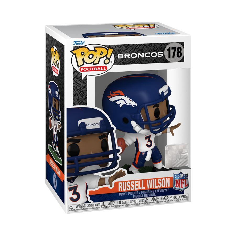 Funko Figures Russell Wilson Denver Broncos Funko NFL Pop Vinyl 3.75" Figure - White