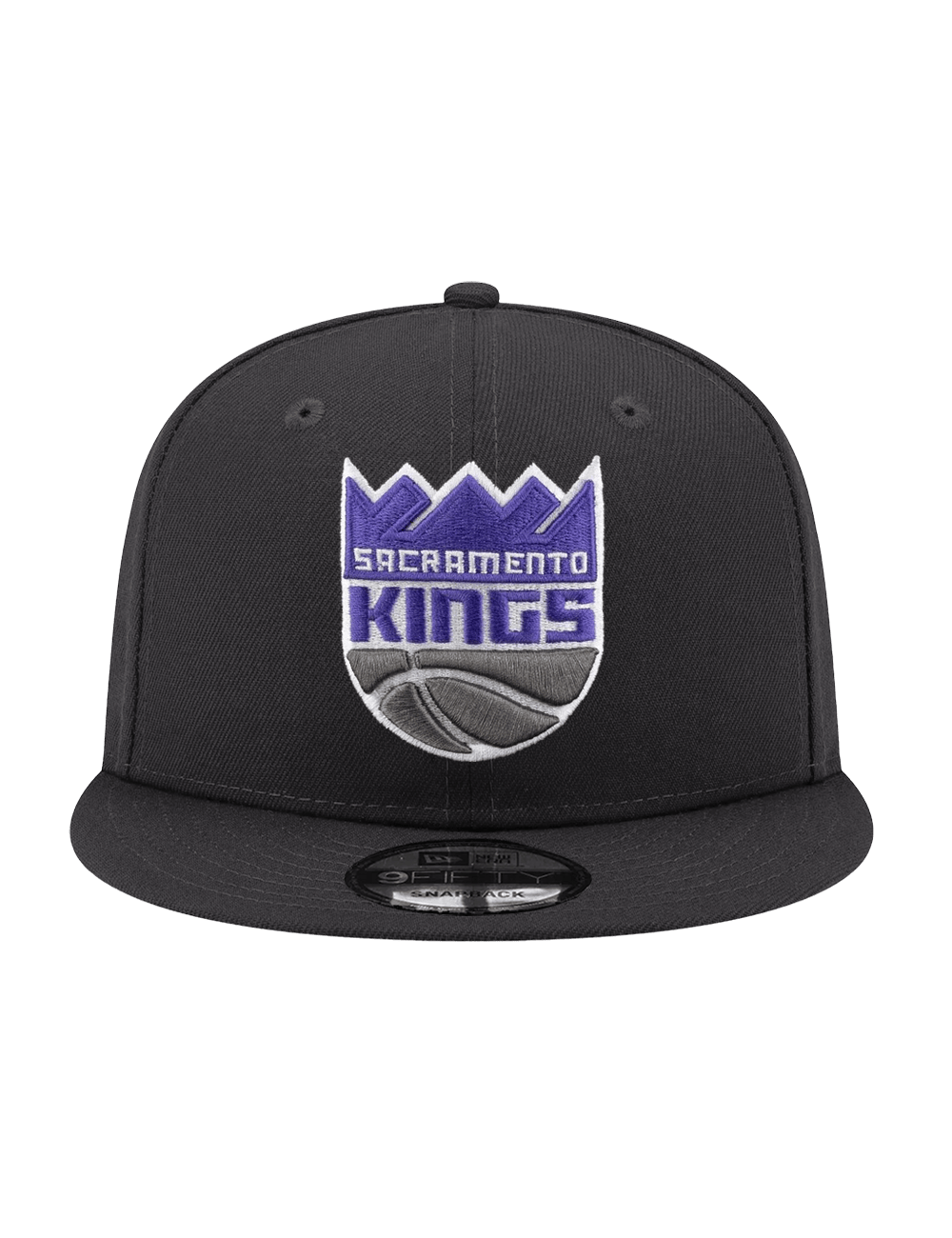 New Era Caps OSFA Sacramento KIngs New Era NBA Team 9FIFTY Snapback Hat - Graphite