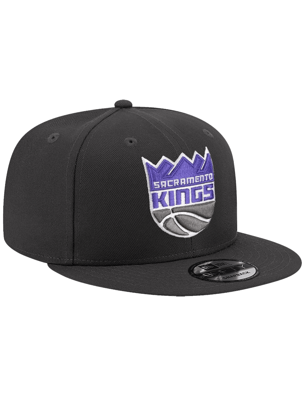 New Era Caps OSFA Sacramento KIngs New Era NBA Team 9FIFTY Snapback Hat - Graphite