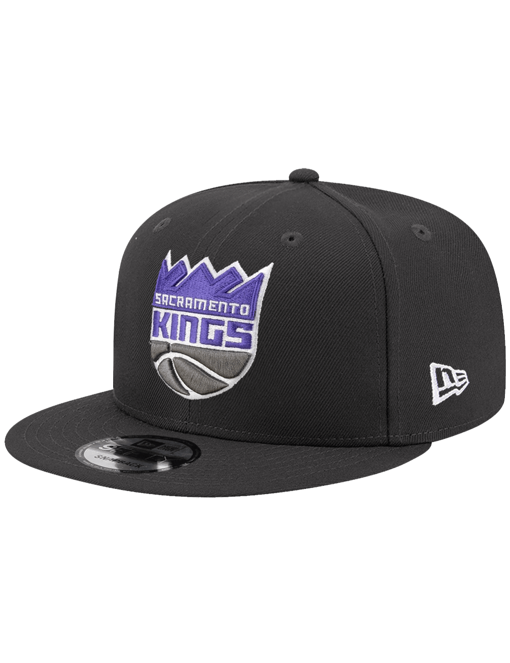 New Era Caps OSFA Sacramento KIngs New Era NBA Team 9FIFTY Snapback Hat - Graphite