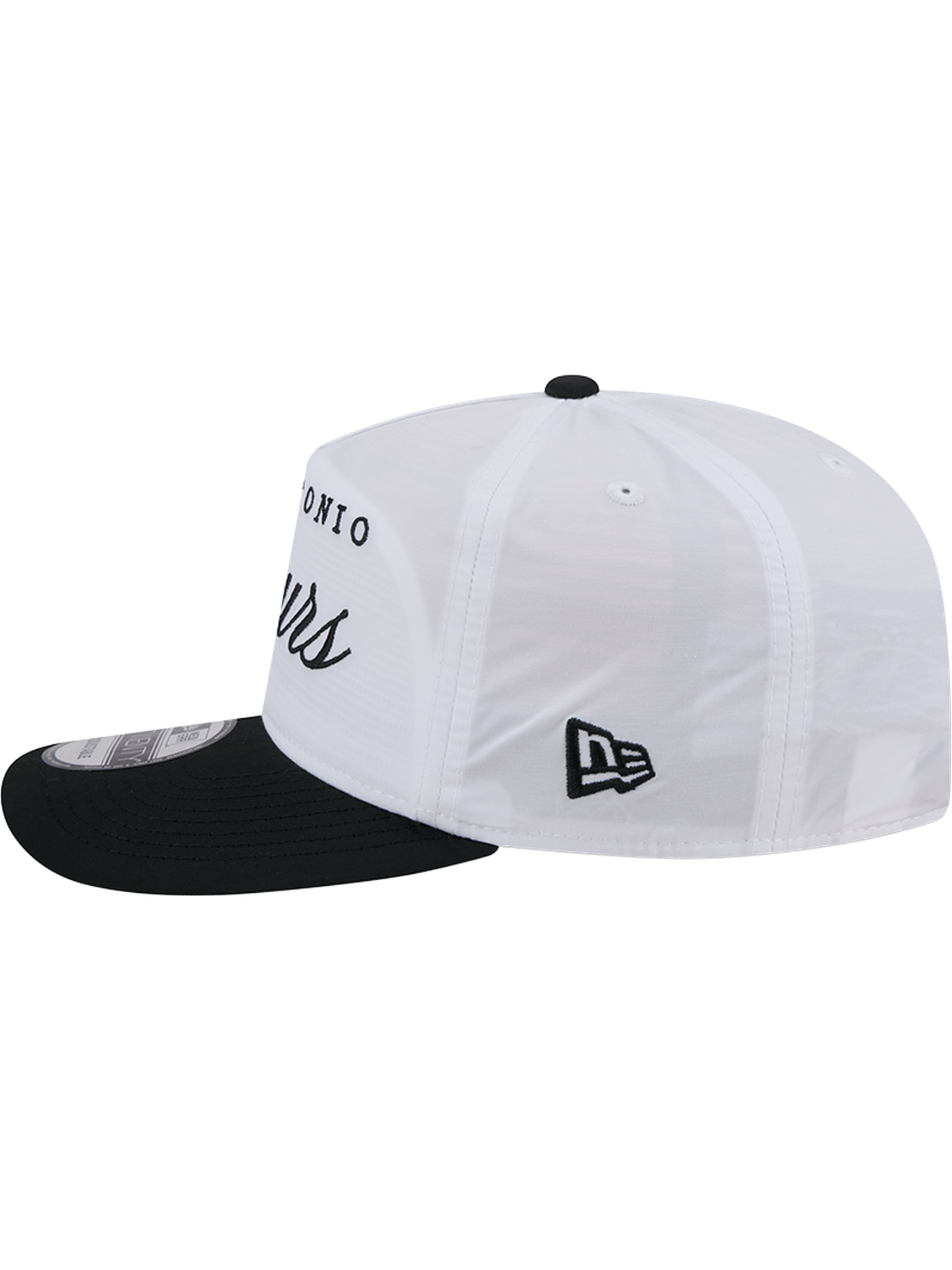 New Era Caps San Antonio Spurs New Era NBA 25 Draft 19TWENTY A-Frame Pre-Curved Hat - White