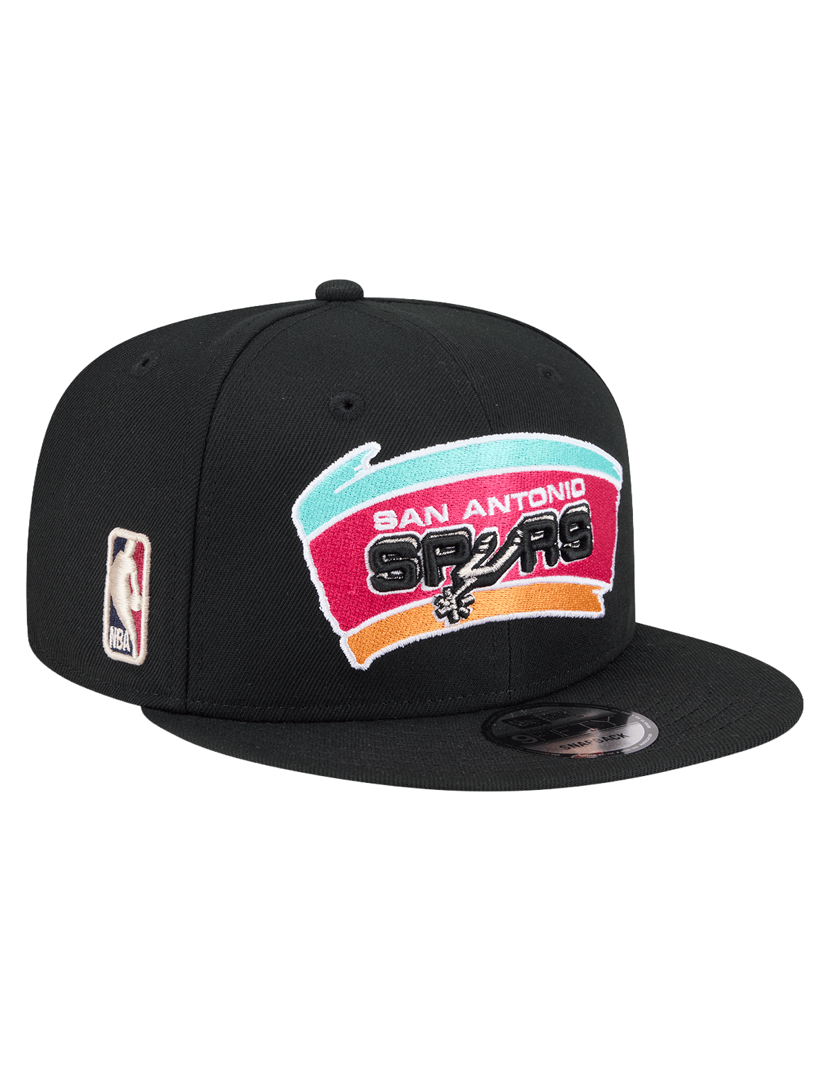 New Era Caps San Antonio Spurs New Era NBA HWC 9FIFTY Snapback Hat - Black