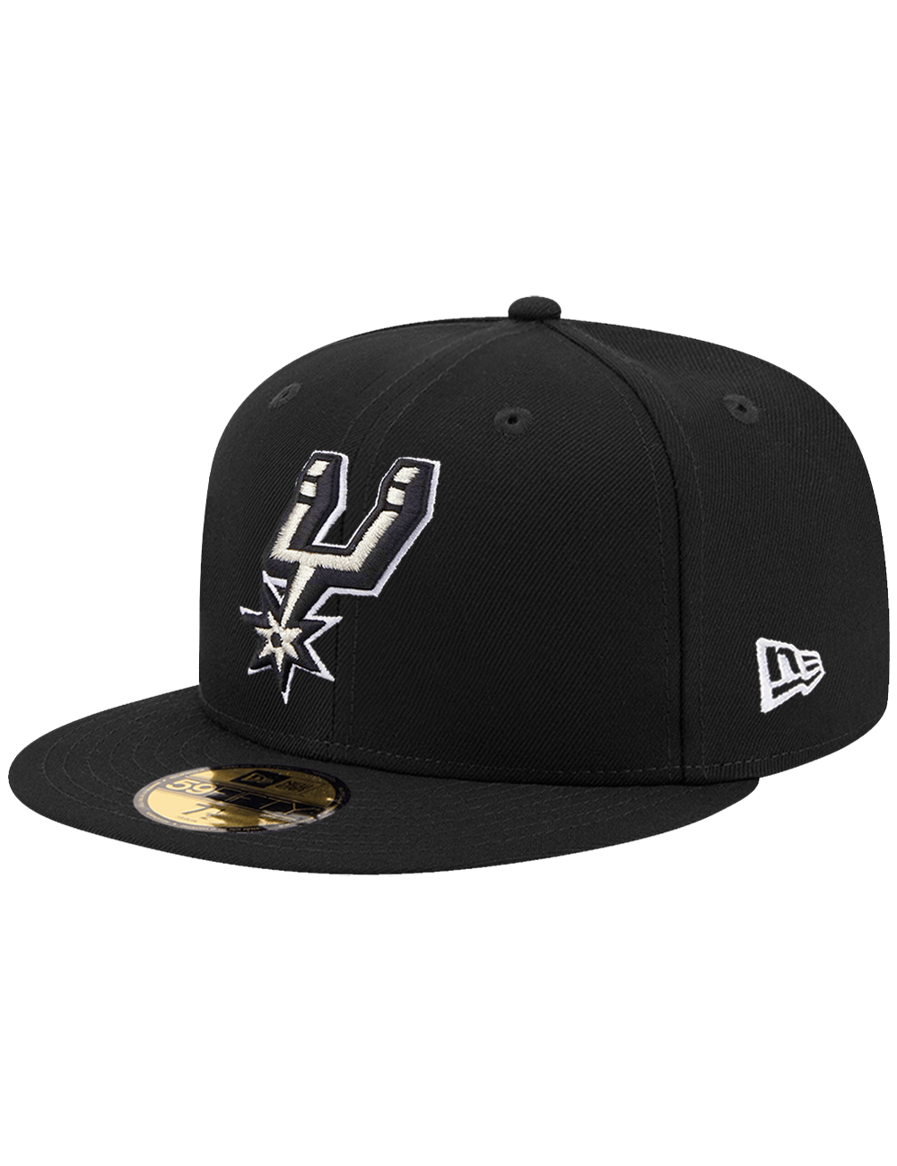 New Era Caps San Antonio Spurs New Era NBA Team 59FIFTY Fitted Hat - Black